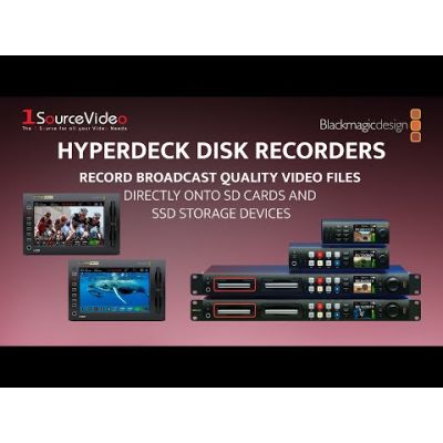 Blackmagic Design HyperDeck Studio HD Mini | 1SourceVideo